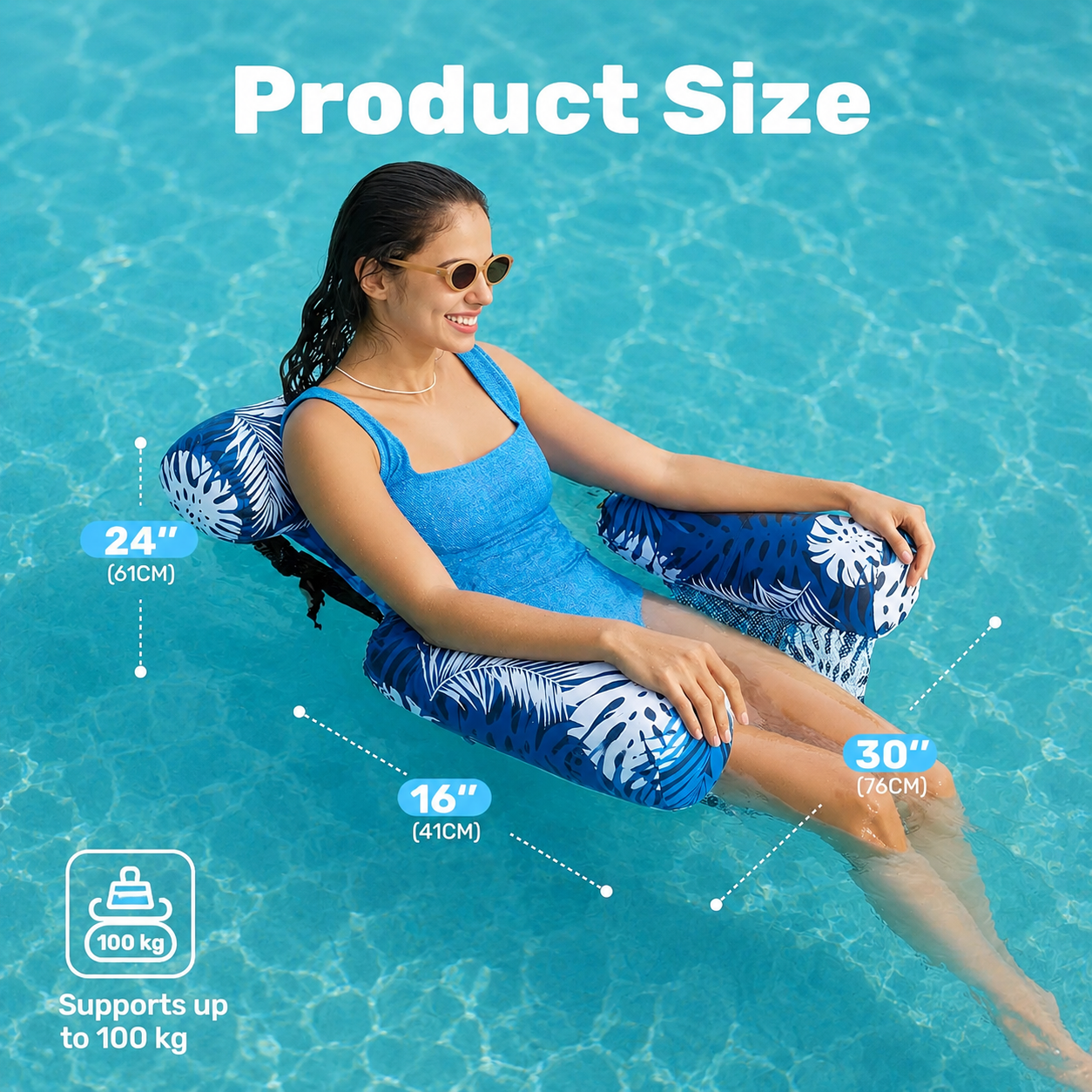 Tropical Floating Pool Chair