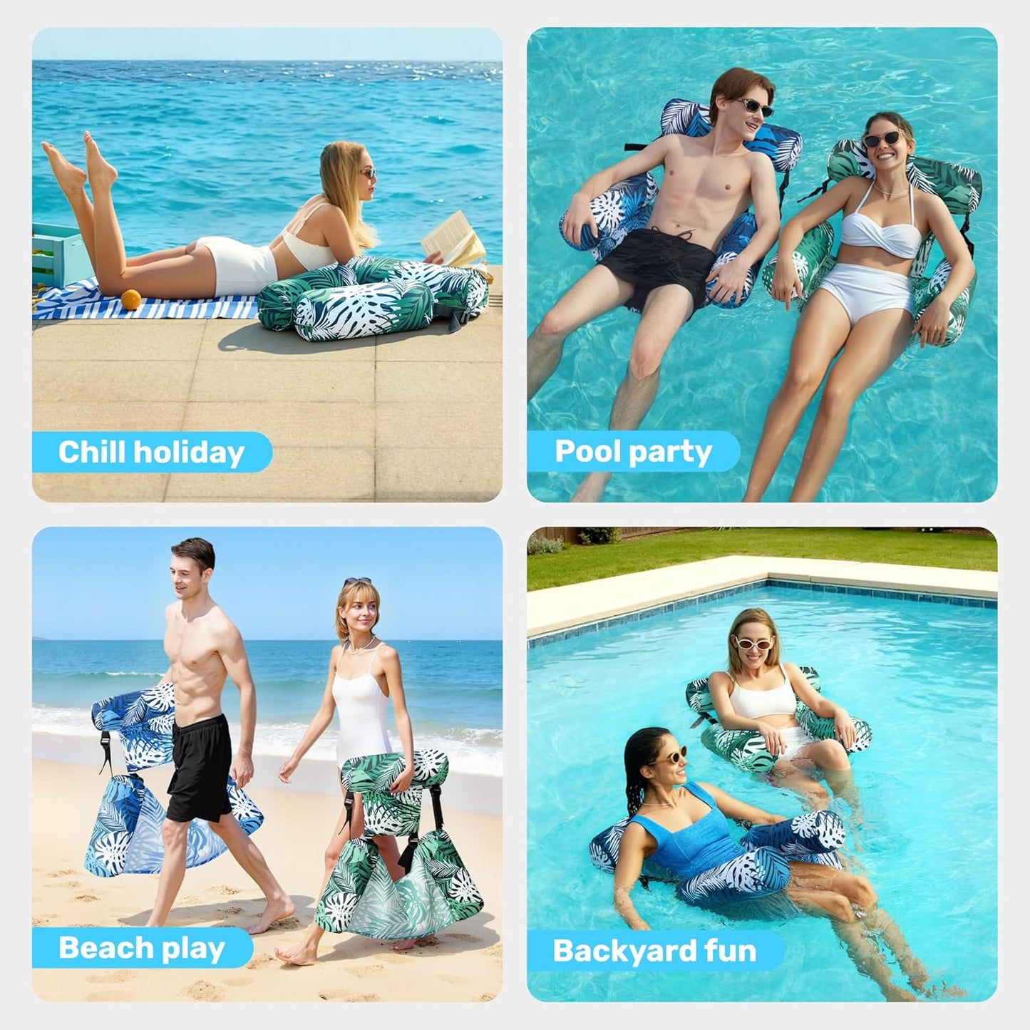 Tropical Floating Pool Chair